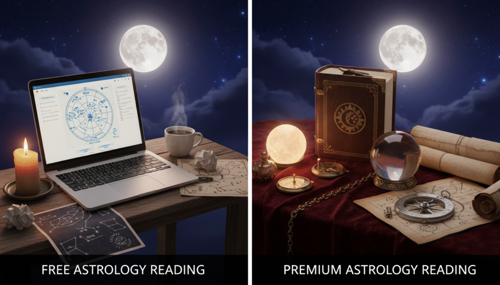 free vs premium astrology reading value